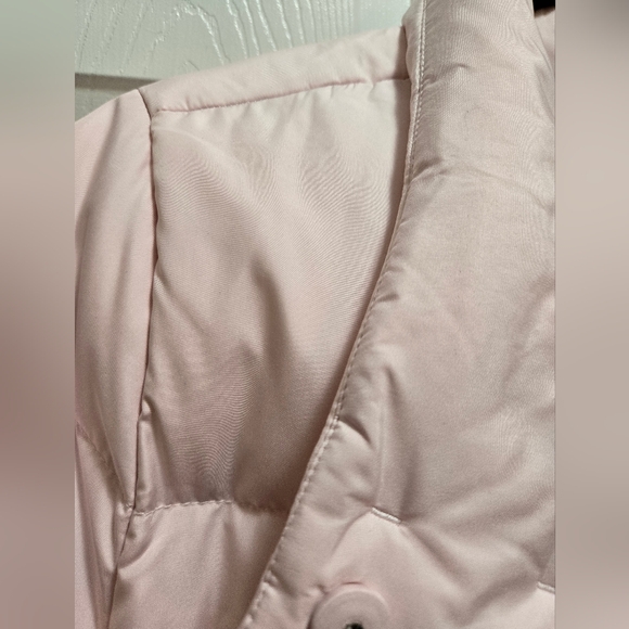 JJill Down-filled quilted pale pink puffer jacket Size Large - Picture 10 of 16